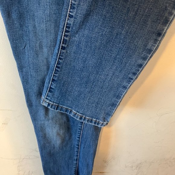 ANNE KLEIN JEANS | Women's Slim Straight Jeans Blue Size 12 - Picture 7 of 12
